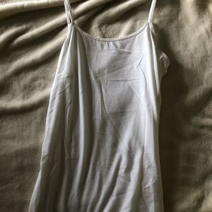White tank top